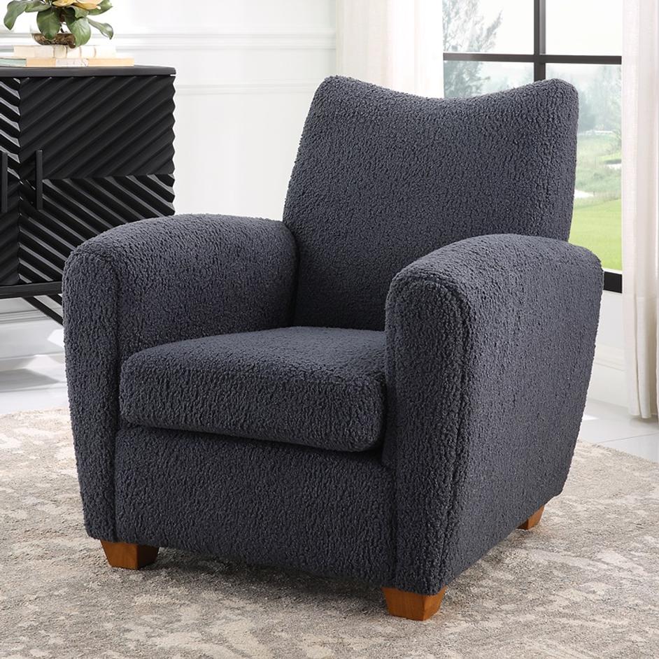 Teddy Slate Accent Chair by Uttermost