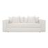 Kiran Sleeper Sofa White by Moes Home