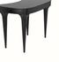 Rennie Mahogany Desk in Hand-Rubbed Black Finish by Noir Furniture