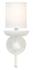 Concord Wall Sconce, White Plaster by Jamie Young