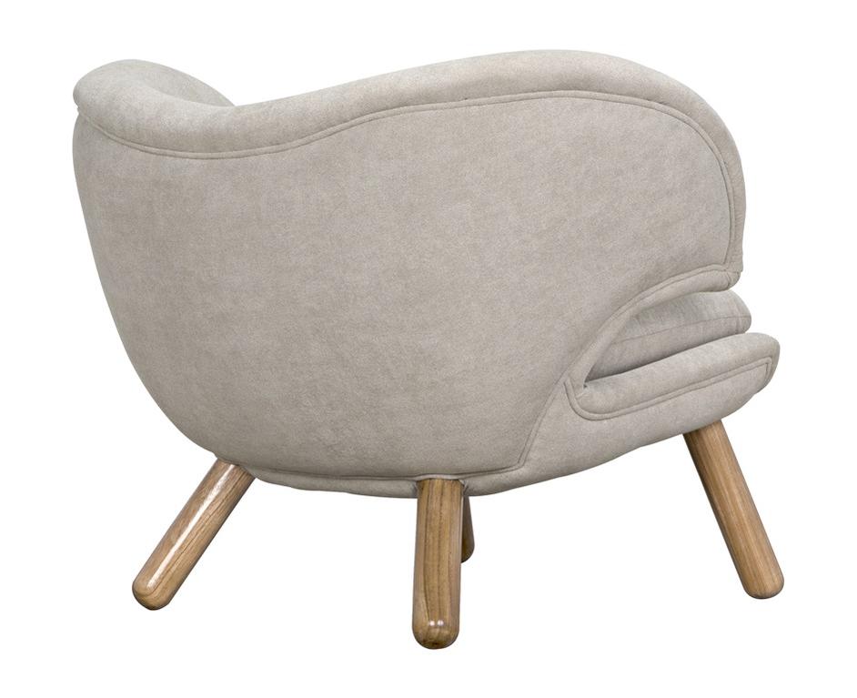 Valerie Chair with Wheat Fabric by Noir Furniture