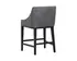 Aurora Counter Stool - Polo Club Stone / Overcast Grey by Sunpan