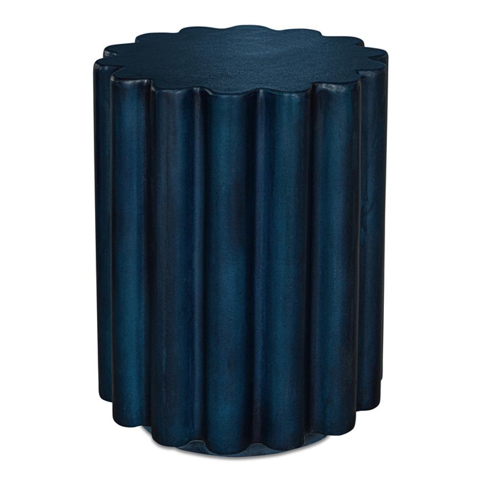 Taffy Accent Table Navy Blue by Moes Home