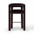 Tacova Bar Stool in Surrey Cocoa by FOUR HANDS