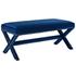 Espey Performance Velvet Bench In Navy by Modway Furniture