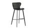 Arabella Barstool - Bravo Portabella / Polo Club Kohl Grey by Sunpan