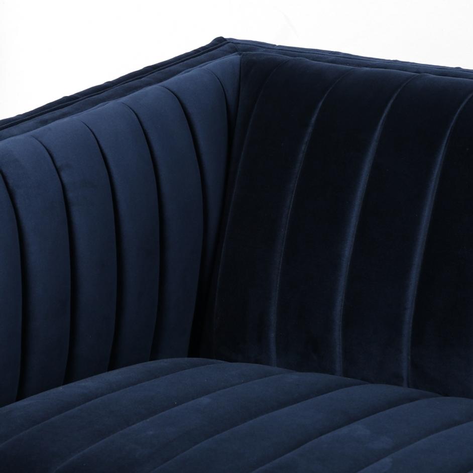 Augustine Sofa-96"-Sapphire Navy by FOUR HANDS