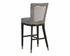 Alister Barstool - Bravo Metal / Polo Club Stone by Sunpan