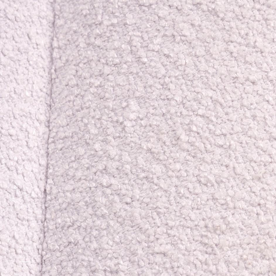 Scalloped 1-Light Pendant, Boucle Linen by Jamie Young