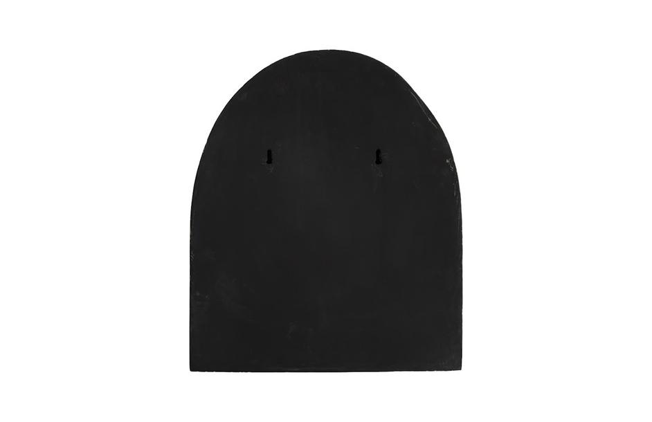 Fashion Faces Wall Art, Large, Kiss, Black and Silver Leaf by Phillips Collection