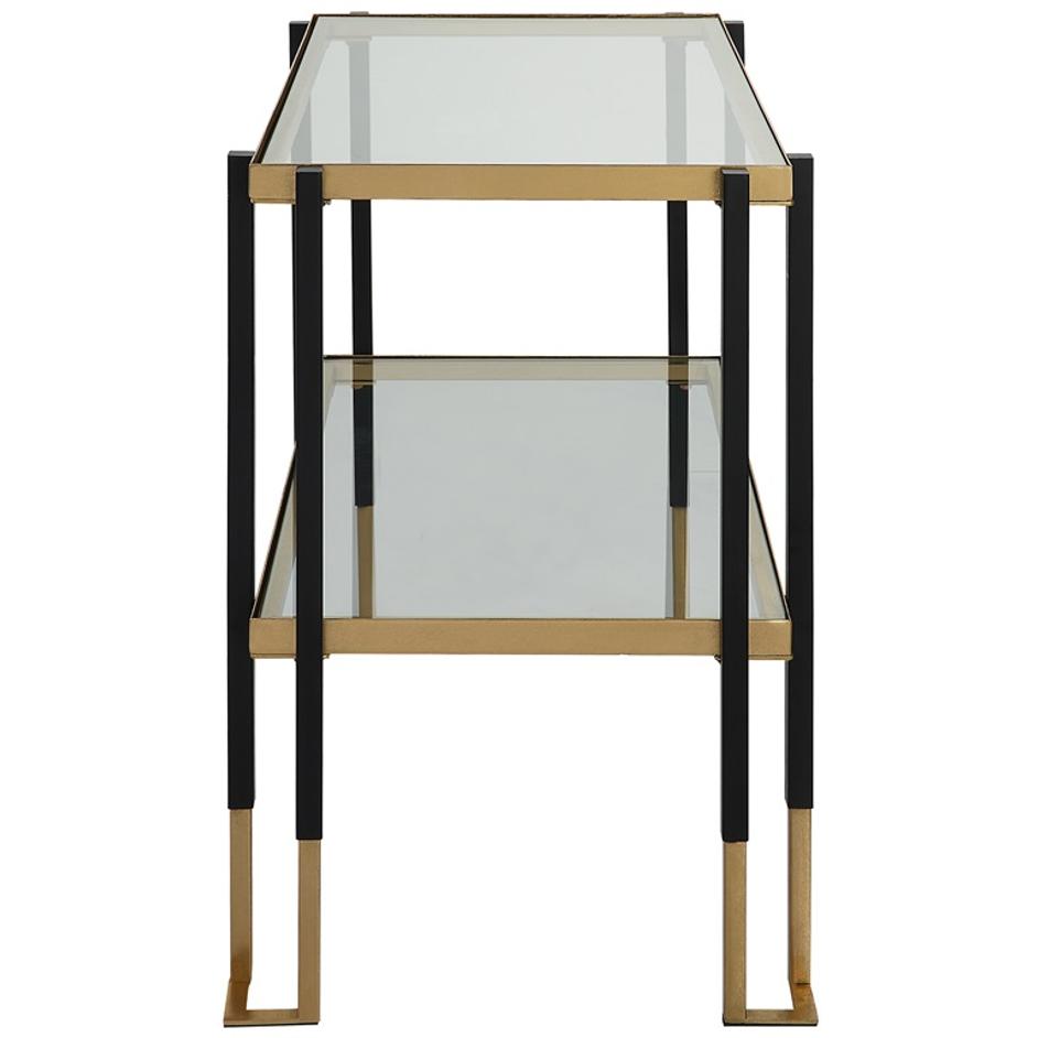 Kentmore Glass Side Table by Uttermost