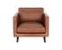 ROGERS ARMCHAIR - SHALIMAR TOBACCO LEATHER by Sunpan