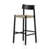 Heisler Bar + Counter Stool - Almond Leather Blend by Four Hands