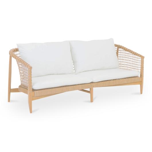 Kuna Outdoor Sofa White by Moes Home