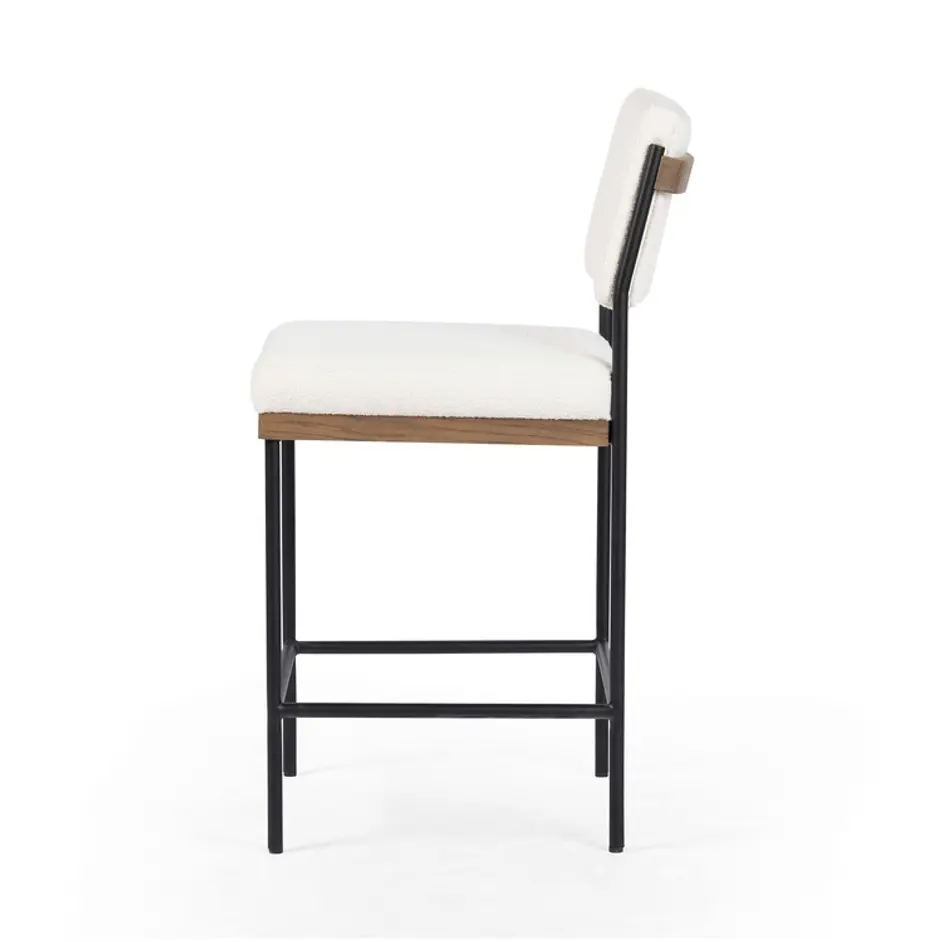 Benton Bar + Counter Stool - Fayette Cloud by Four Hands