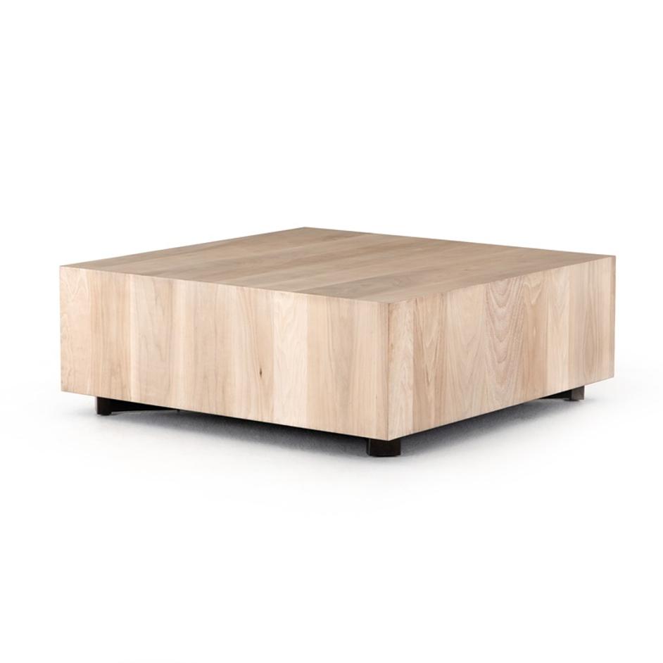 Hudson Square Coffee Table In Ashen Walnut by FOUR HANDS