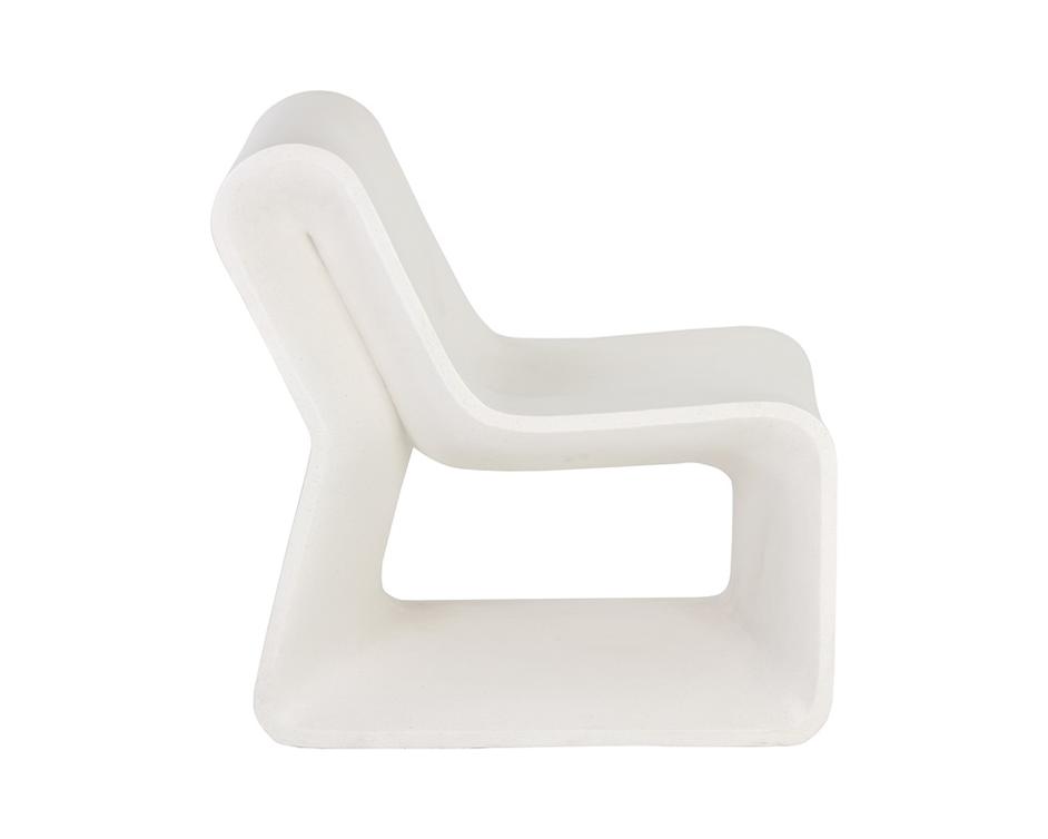 Odyssey Lounge Chair - White by Sunpan