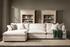 Caplan Upholstered 4pc Modular Sectional Dawn by Classic Home