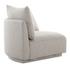 Rosello Corner Chair Light Grey by Moes Home
