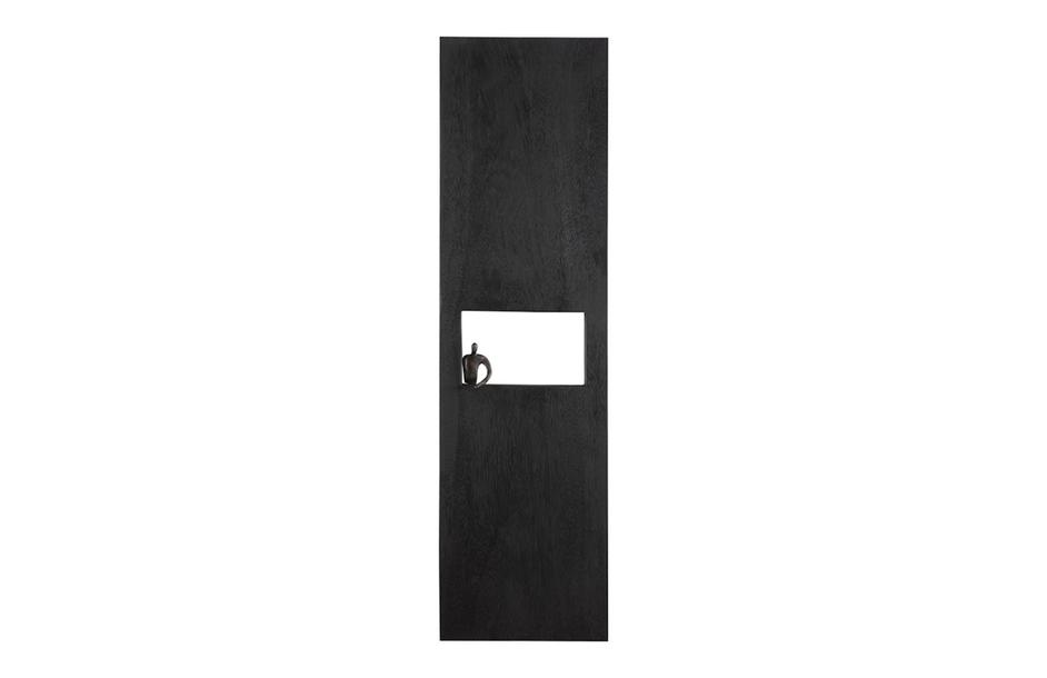 Atlas Wall Decor, Rectangle, Black by PHILLIPS COLLECTION