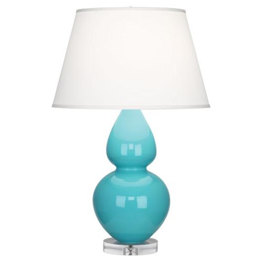 Egg Blue Double Gourd Table Lamp by Robert Abbey