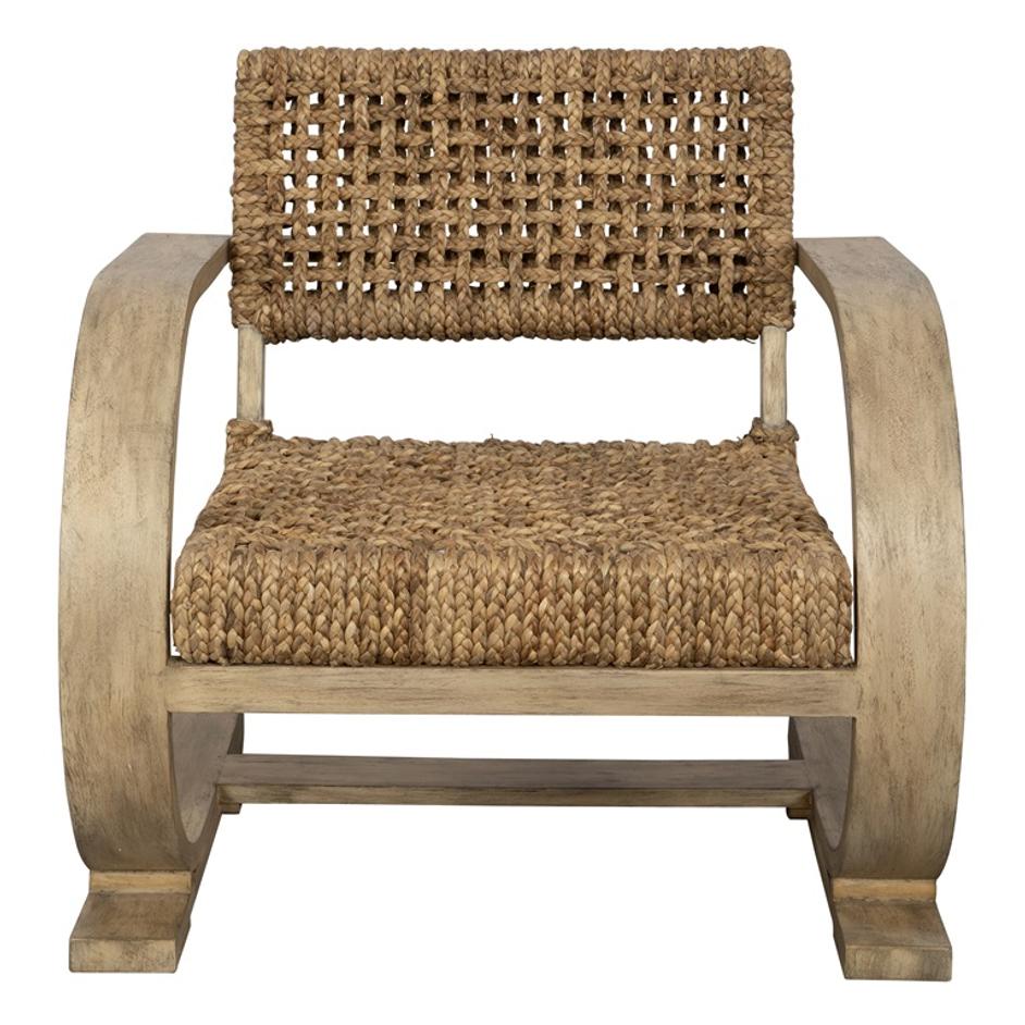 Rehema Driftwood Accent Chair by Uttermost