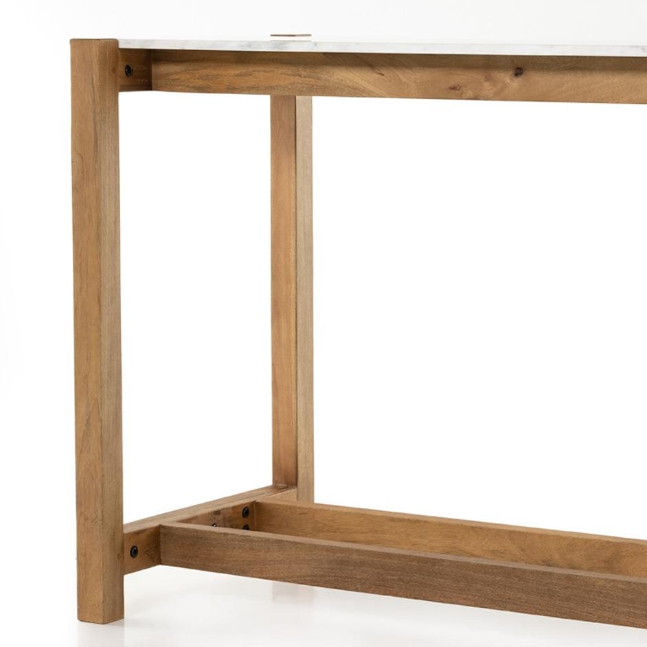 Scout Bar Table In Auburn Mango In Bar by FOUR HANDS