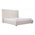 LUZON KING BED TALL HEADBOARD WHEAT by Moes Home