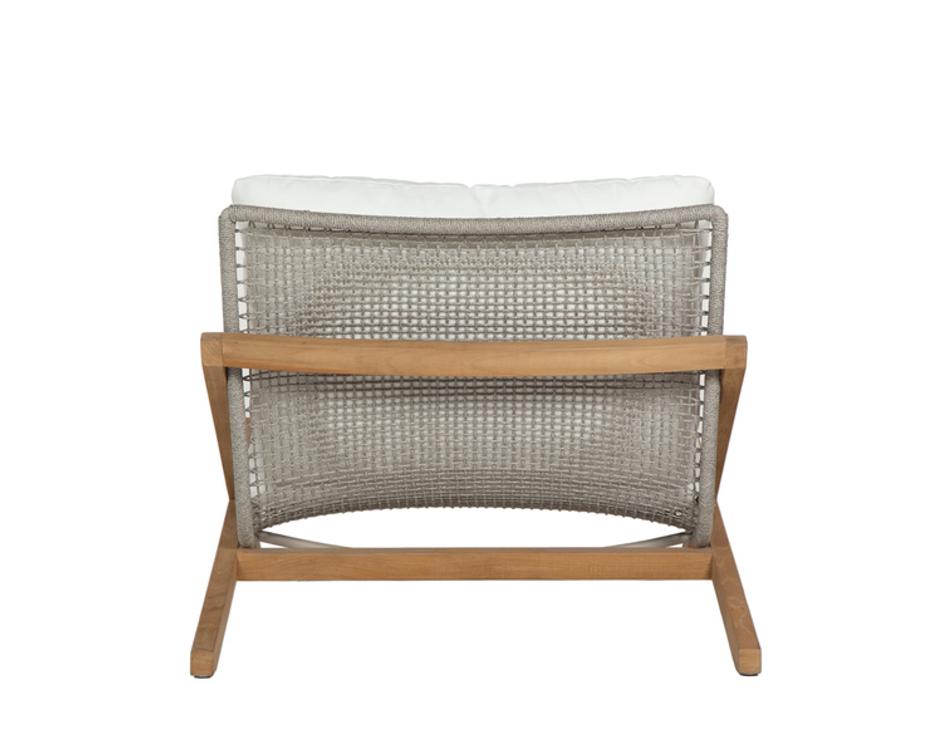 BARI LOUNGE CHAIR - NATURAL - STINSON WHITE by Sunpan