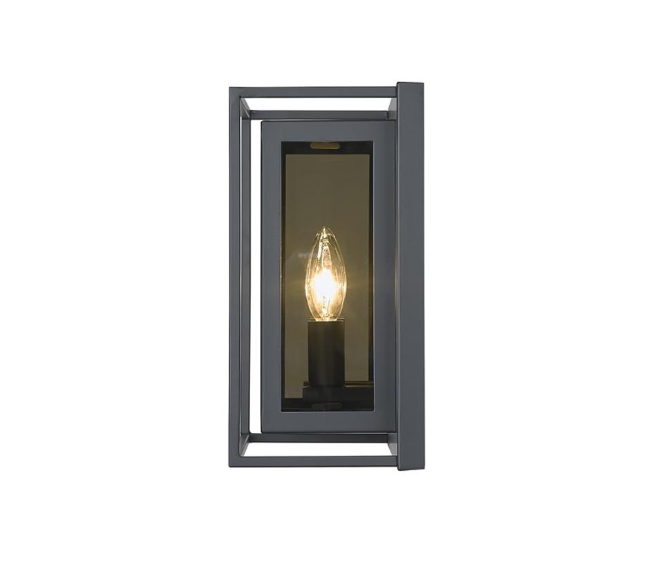 Infinity 2 Light Wall Sconce in Misty Charcoal Finish by Z-Lite