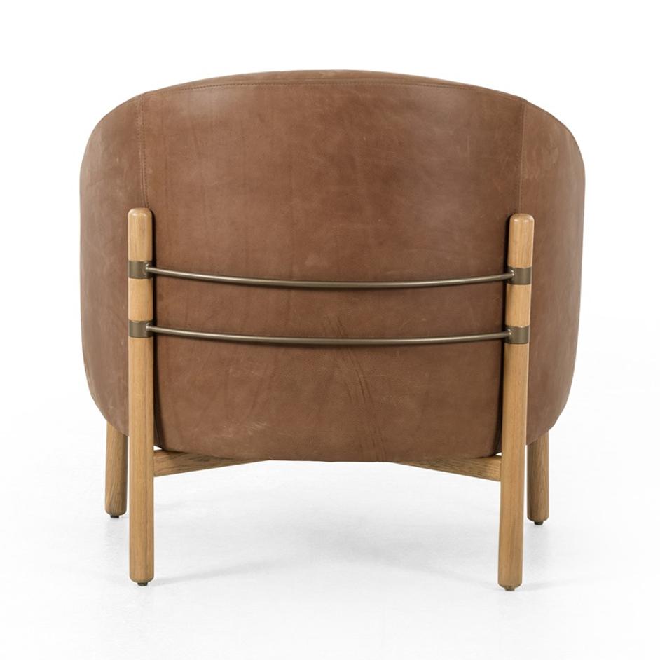 Enfield Chair In Palermo Cognac by FOUR HANDS