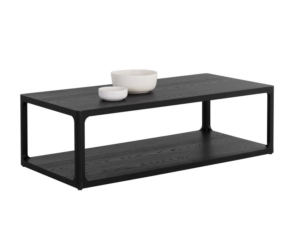 DONCASTER COFFEE TABLE - BLACK by Sunpan