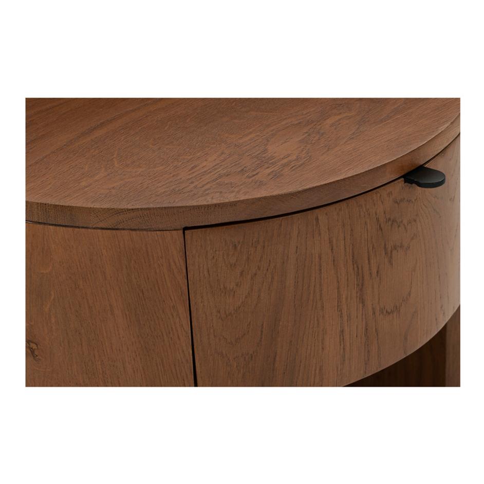 Theo One Drawer Nightstand Brown by Moes Home