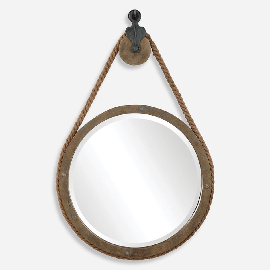 Melton Round Mirror by Uttermost