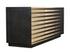 Tyson Sideboard in Ebony and Washed Walnut Finish by Noir Furniture