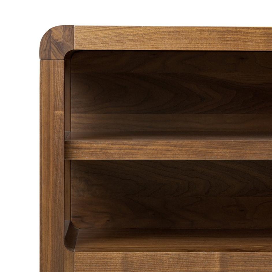 Hawkes Console Table - Dark Walnut Veneer by Four Hands