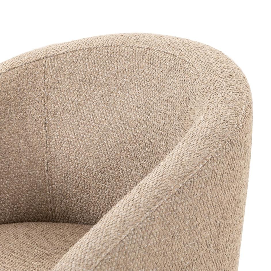 Reynold Dining Armchair In Heron Sand by FOUR HANDS