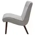 Alexis Fabric Chair In Cardiff Gray by New Pacific Direct