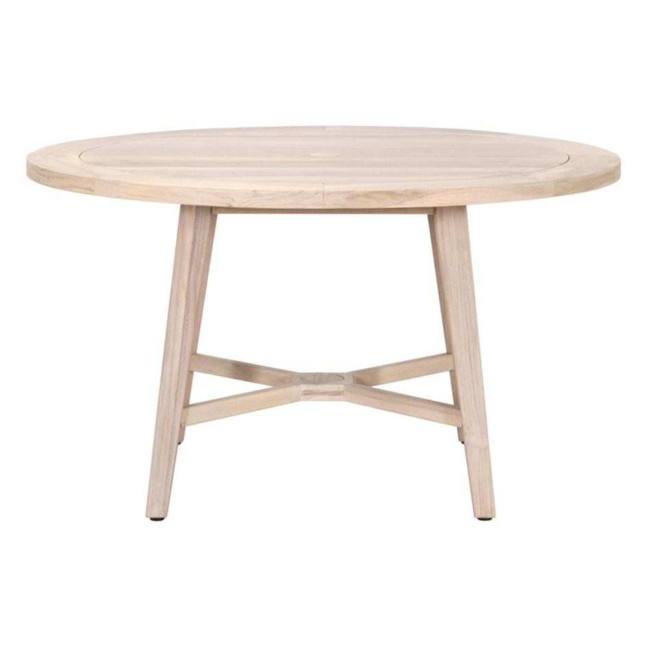 Carmel Outdoor 54" Round Dining Table by Essentials For Living