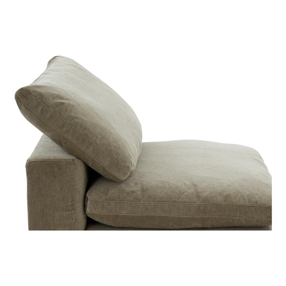 TERRA SLIPPER CHAIR PERFORMANCE FABRIC DESERT SAGE by Moes Home