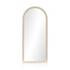 Cressida Floor Mirror - Ivory Painted Linen by Four Hands