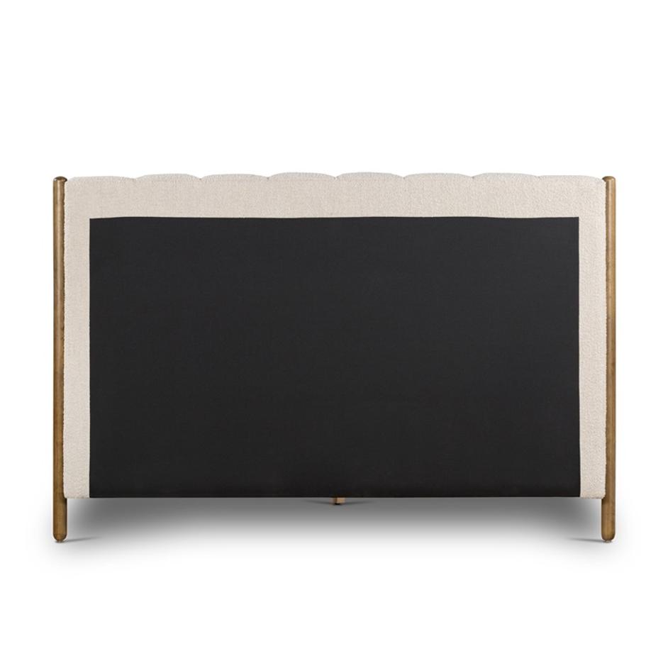 Emma Queen Bed - Knoll Sand by Four Hands