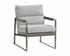 David Lounge Chair - San Remo Winter Cloud / Antonio Charcoal by Sunpan