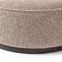 Sinclair Large Round Ottoman - Barrow Taupe by Four Hands