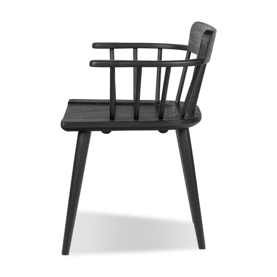 Thalia Dining Chair In Black Oak by Four Hands