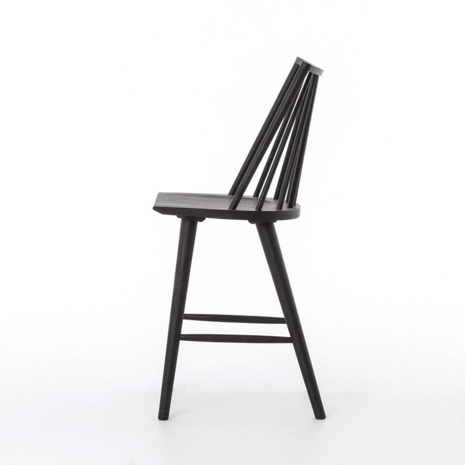 Lewis Windsor Counter Stool-Black Oak by FOUR HANDS