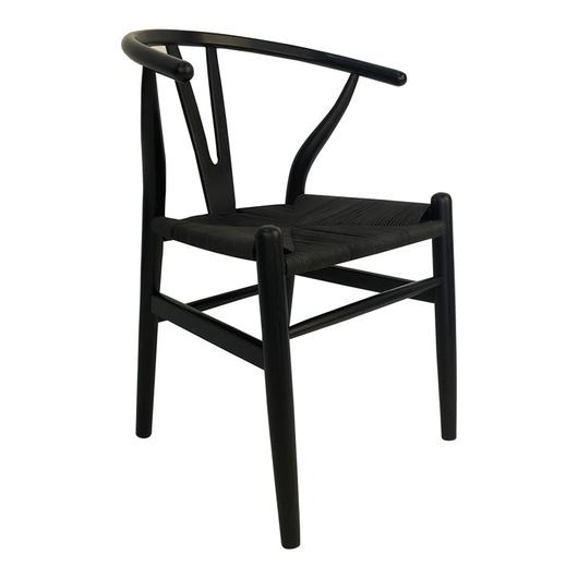 VENTANA DINING CHAIR BLACK by Moes Home