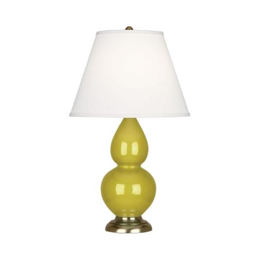 Citron Small Double Gourd Accent Lamp by Robert Abbey