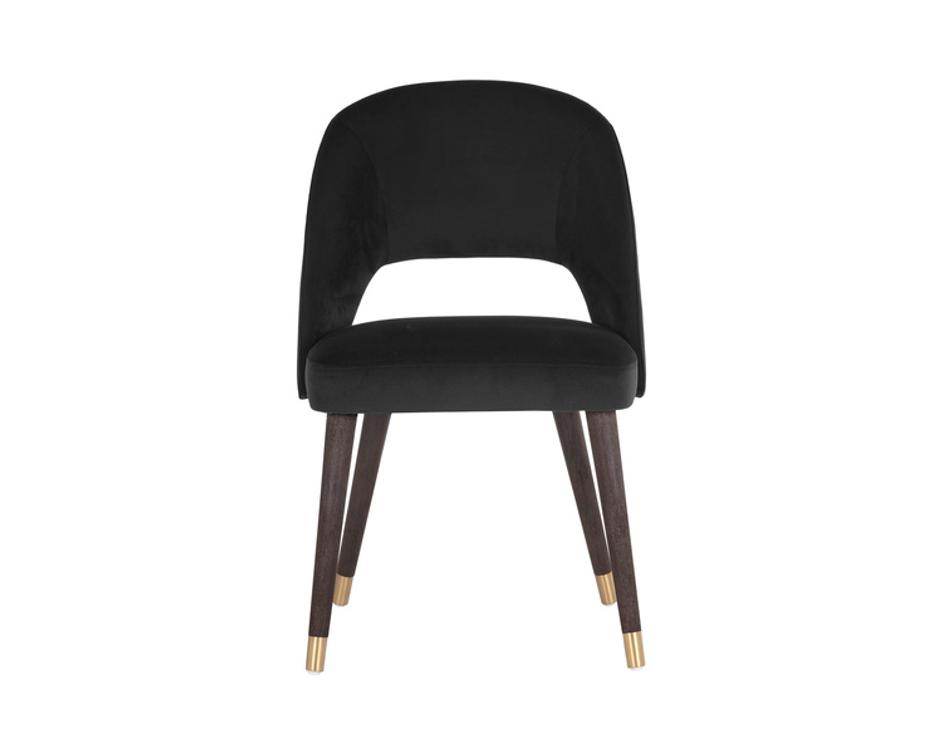MONAE DINING CHAIR - ABBINGTON BLACK by Sunpan