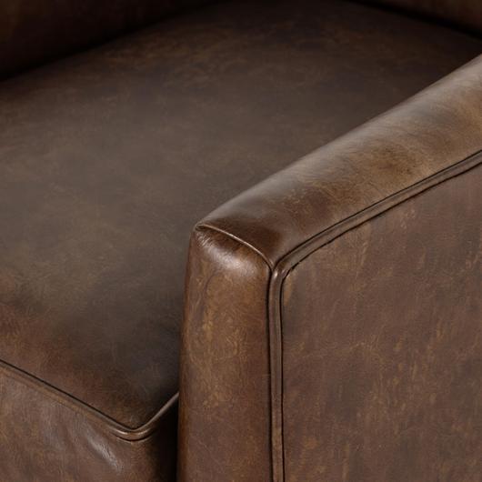 Quinton Swivel Chair - Arvada Cigar by Four Hands